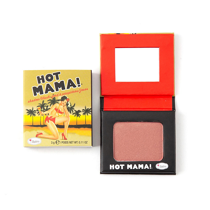 THEBALM Румяна-хайлайтер Hot Mama в дорожном формате – фото 1