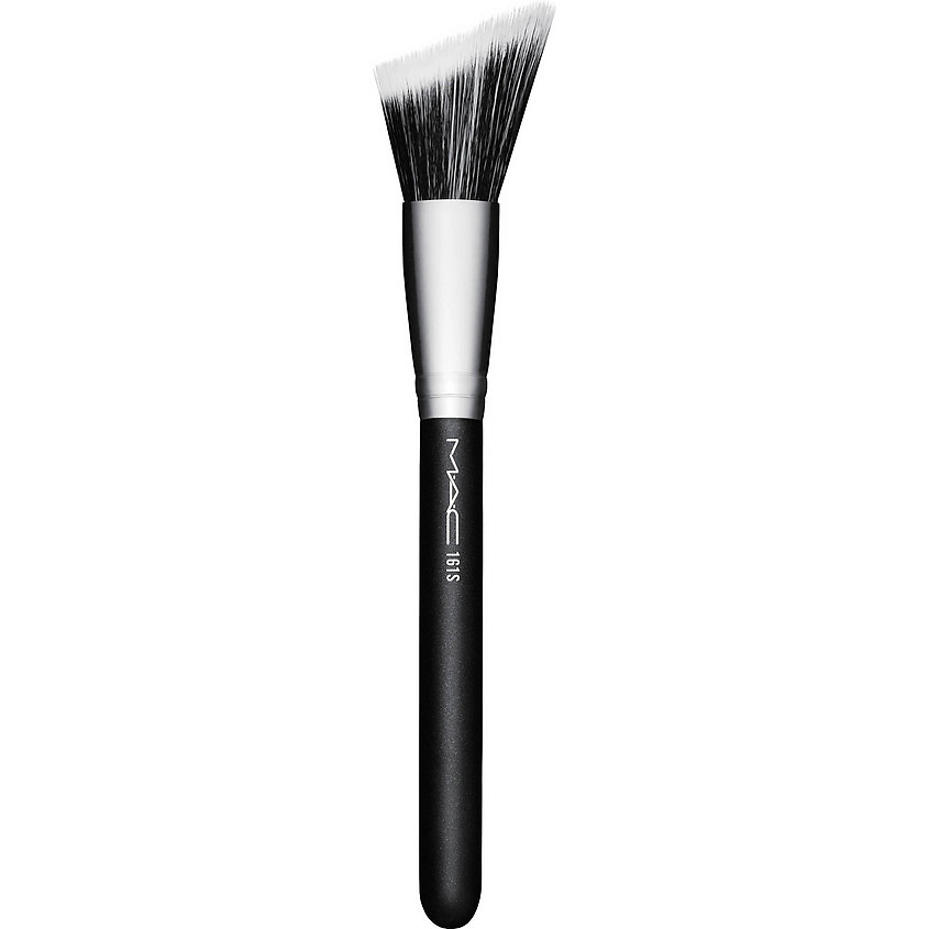 MAC Кисть косметическая #161S Duo Fibre Face Glider – фото 1