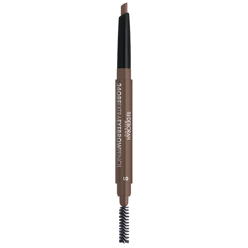 DEBORAH MILANO Карандаш-стайлер для бровей стойкий 24ORE EXTRA EYEBROW PENCIL – фото 1