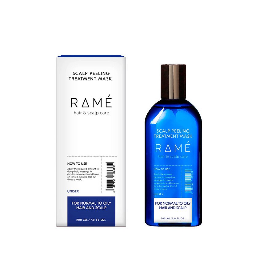 RAMÉ Маска-пилинг для кожи головы, для нормальных и жирных волос RAMÉ SCALP PEELING TREATMENT MASK – фото 2