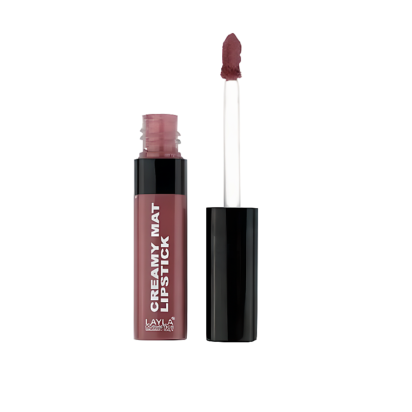 LAYLA Помада для губ кремовая матовая Creamy Mat Lip Color, N. 2, 8 мл – фото 2