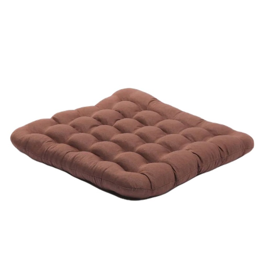 BIO TEXTILES Подушка-сидушка на стул с лузгой гречихи – фото 1