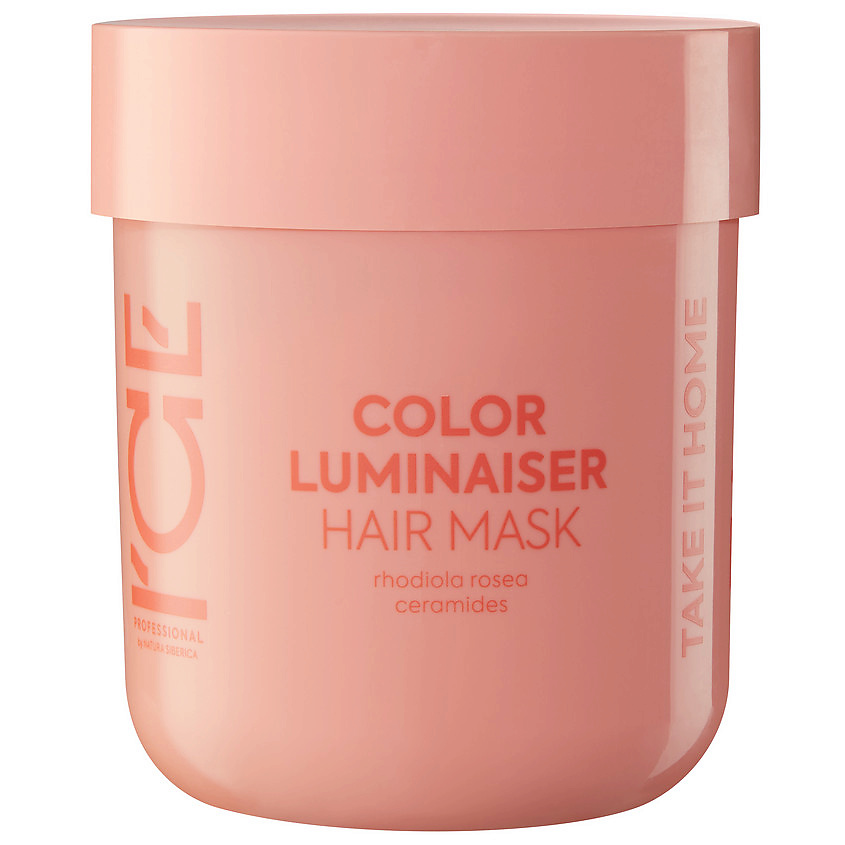 ICE BY NATURA SIBERICA Маска для окрашенных волос Ламинирующая Color Luminaiser Hair Mask – фото 1