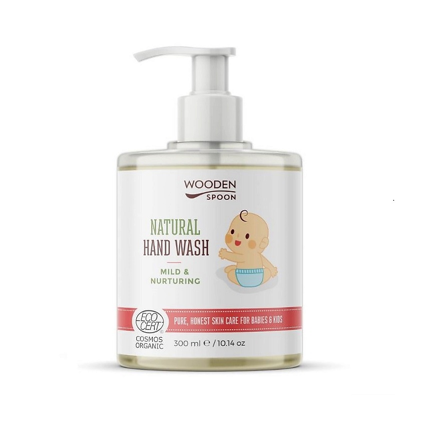 WOODEN SPOON Мыло для рук мягкое и питательное для детей Natural Hand Wash Mild & Nurturing – фото 2