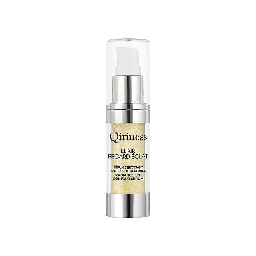 QIRINESS Сыворотка для сияния глаз против отечности и темных кругов ESSENTIALS EYE SERUM AND CREAM – фото 2