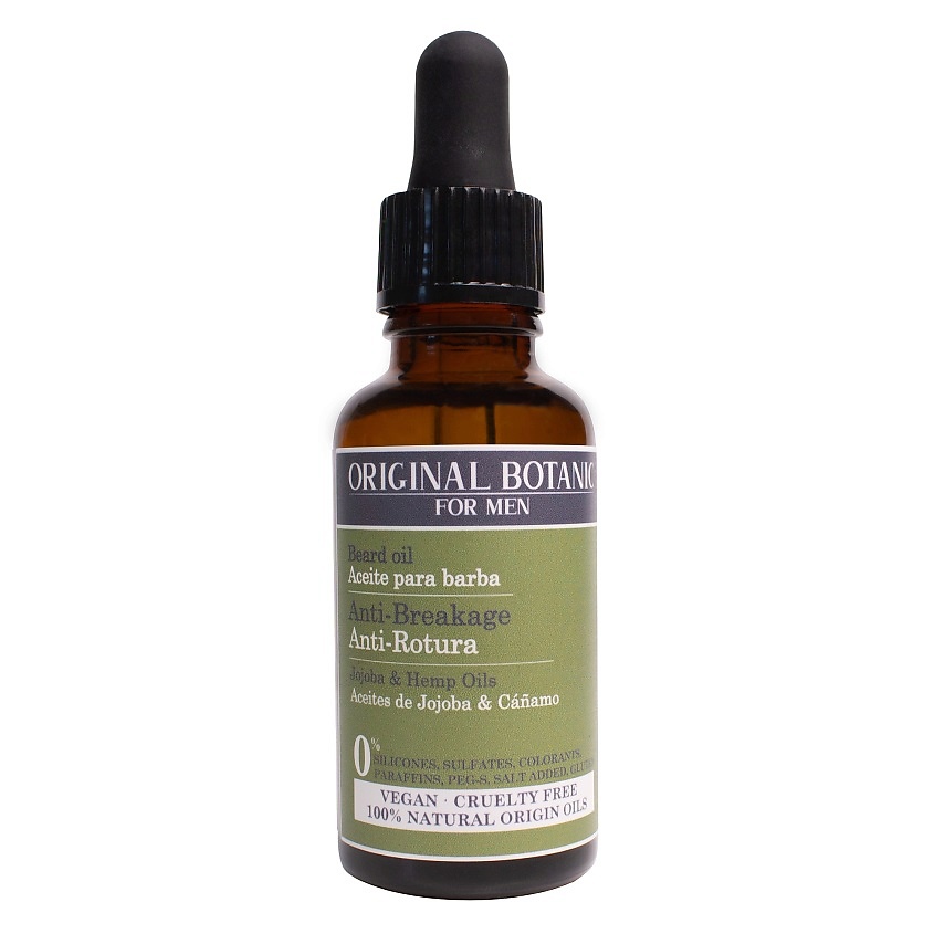 ORIGINAL BOTANIC Масло для бороды против ломкости Anti-Breakage Beard Oil – фото 1