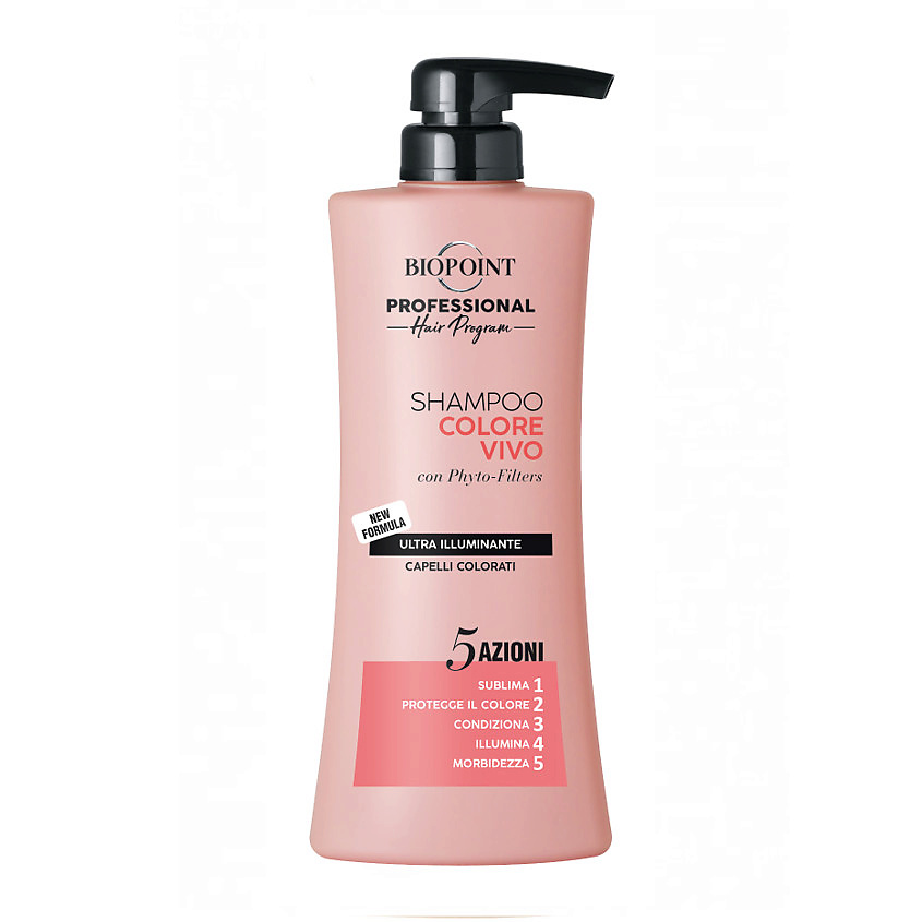 BIOPOINT PROFESSIONAL Шампунь с фито-фильтрами для окрашенных волос Усиление цвета Color Enhancing – фото 2
