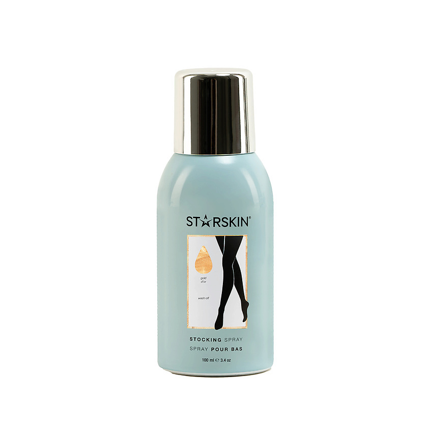 STARSKIN Спрей для ног тонирующий с шиммером Stocking Spray – фото 1