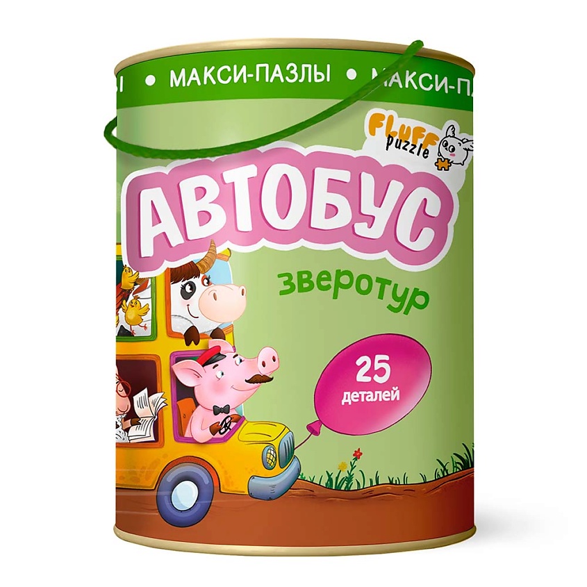 ГЕОДОМ Макси-пазлы Автобус – фото 1