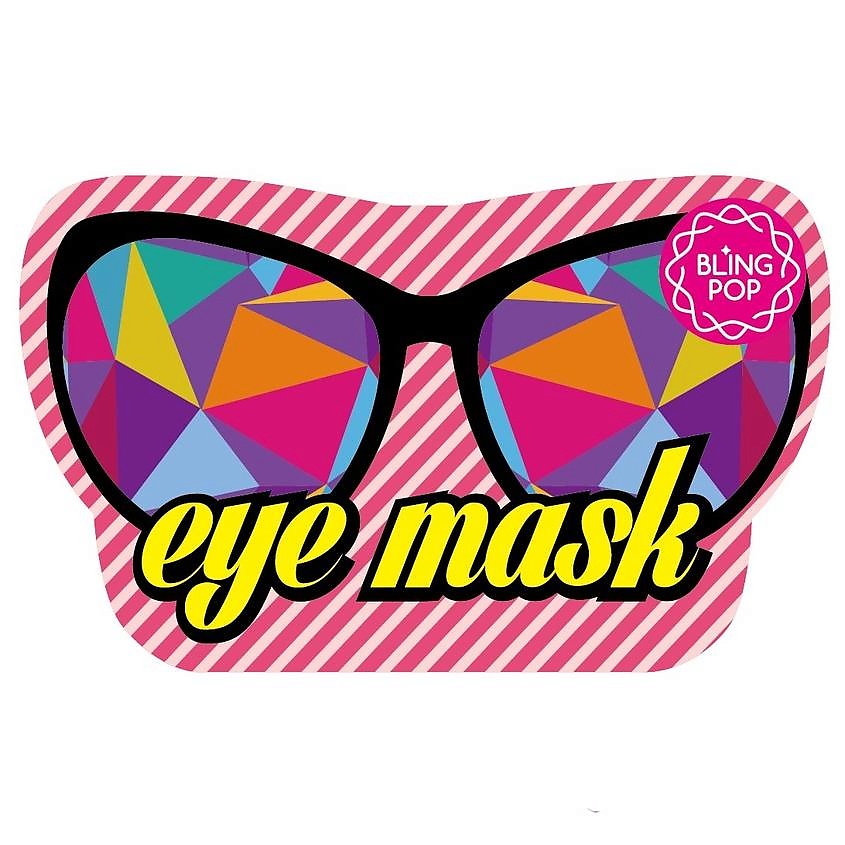 BLING POP Маска для глаз тканевая с коллагеном Eye Mask – фото 2