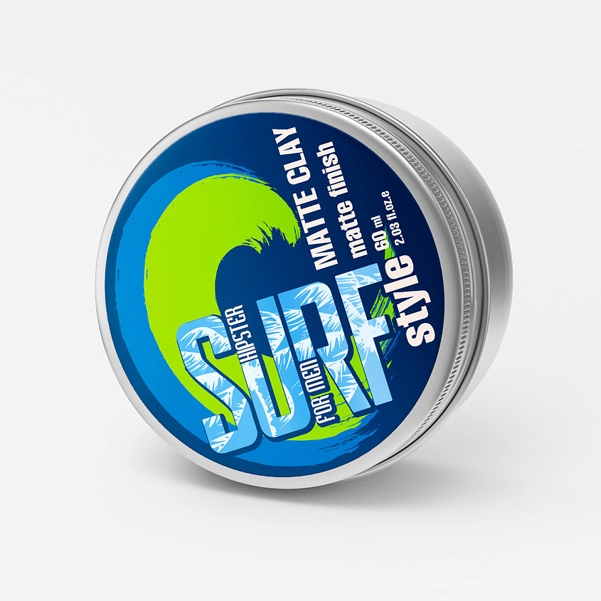 HIPSTER Surf style Глина для укладки волос с сильной фиксацией и матовым эффектом – фото 2