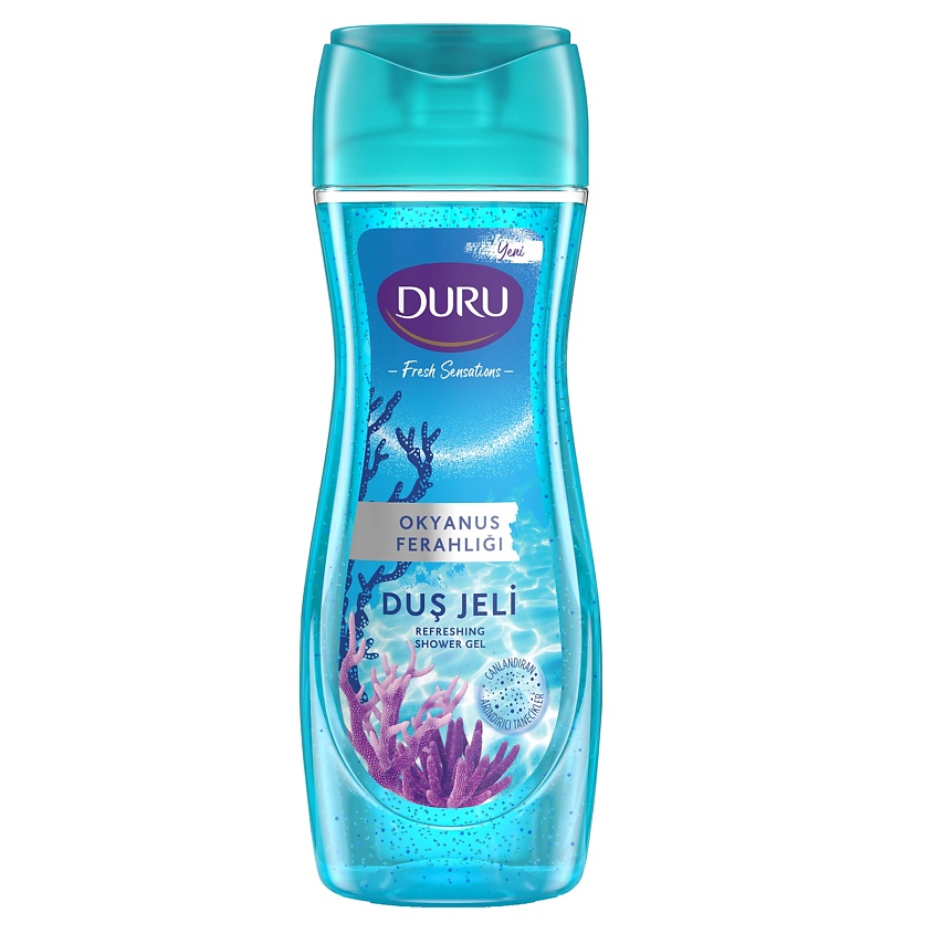 DURU Гель для душа Fresh Sensations Океанский бриз – фото 2