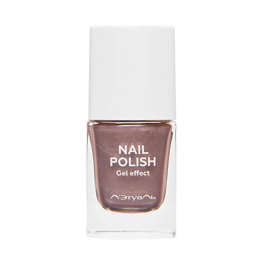 ЛЭТУАЛЬ Лак для ногтей с эффектом гелевого покрытия NAIL POLISH, № 434 fiesta, 11 мл – фото 2