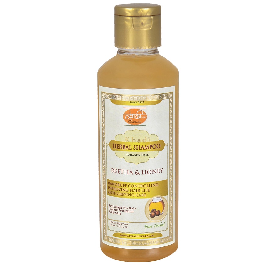 KHADI Шампунь-кондиционер для укрепления волос Ритха и Мед – фото 1
