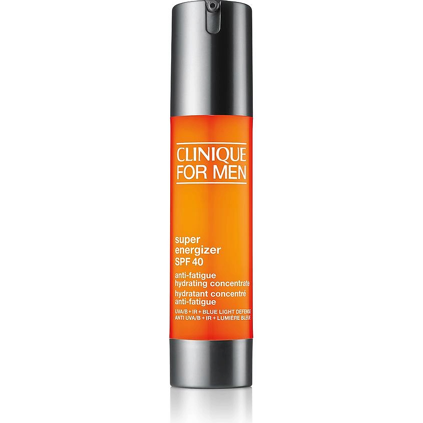 CLINIQUE Увлажняющее средство, наполняющее кожу энергией с SPF 40 Clinique For Men Super Energizer Anti-Fatigue Hydrating Concentrate SPF 40 – фото 2