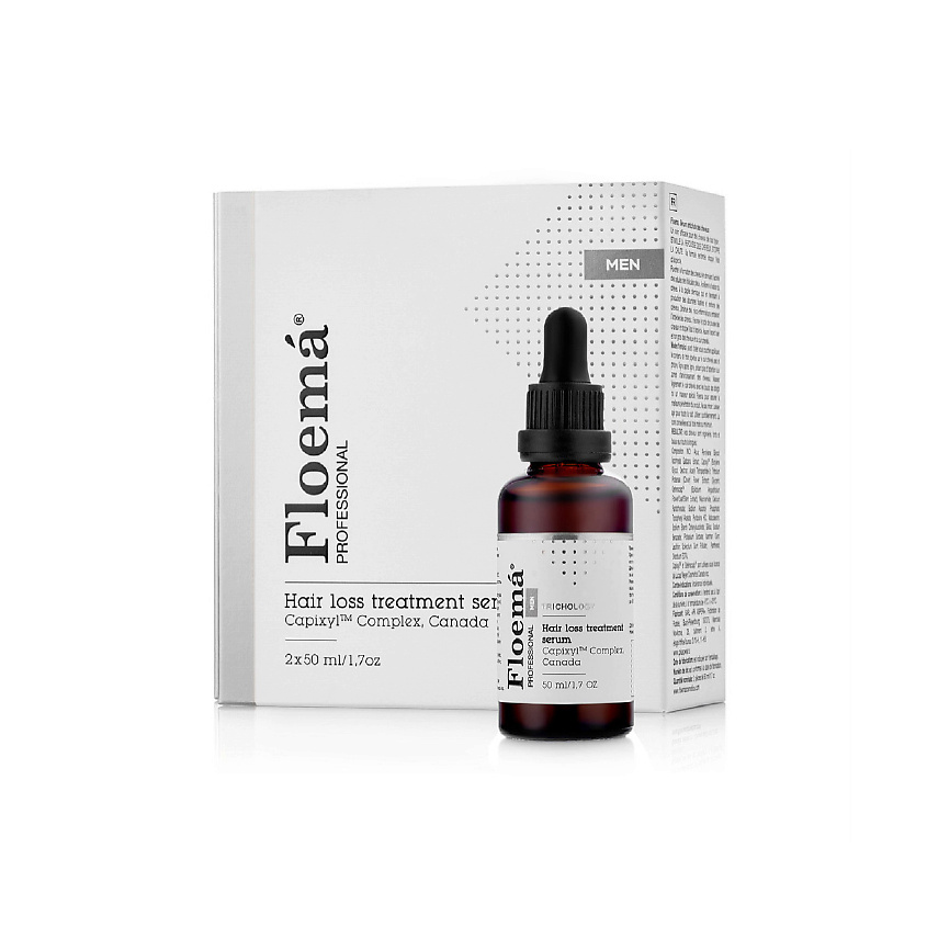 FLOEMA Сыворотка против выпадения волос мужская Men Hair Loss Treatment Serum – фото 2