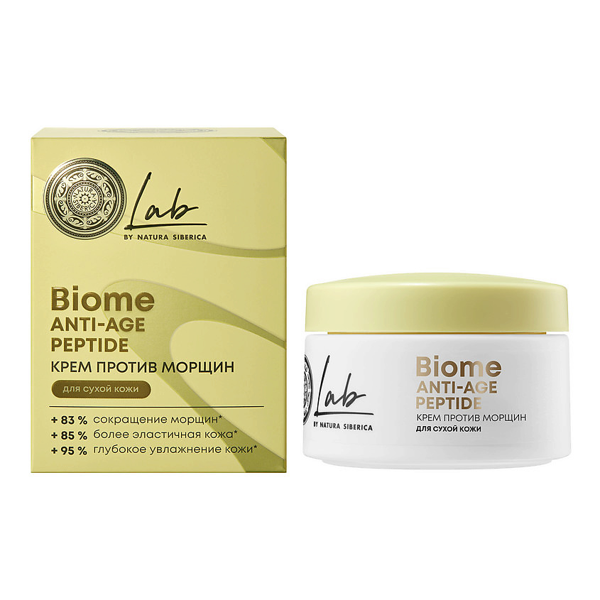 NATURA SIBERICA Крем для лица против морщин Пептид LAB Biome – фото 1