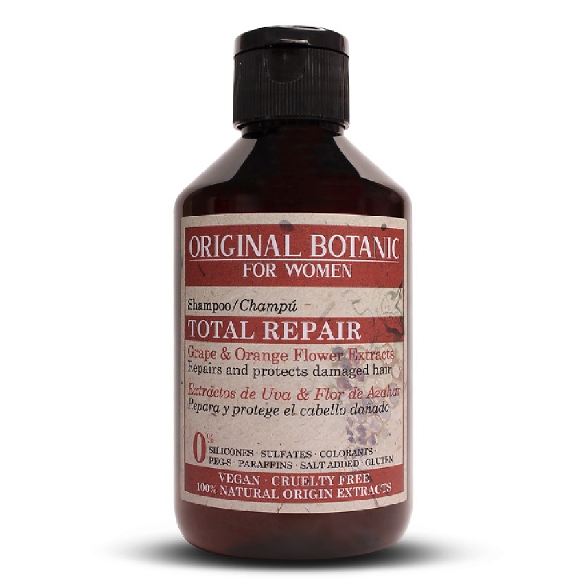 ORIGINAL BOTANIC Шампунь для волос восстанавливающий Total Repair Shampoo – фото 1