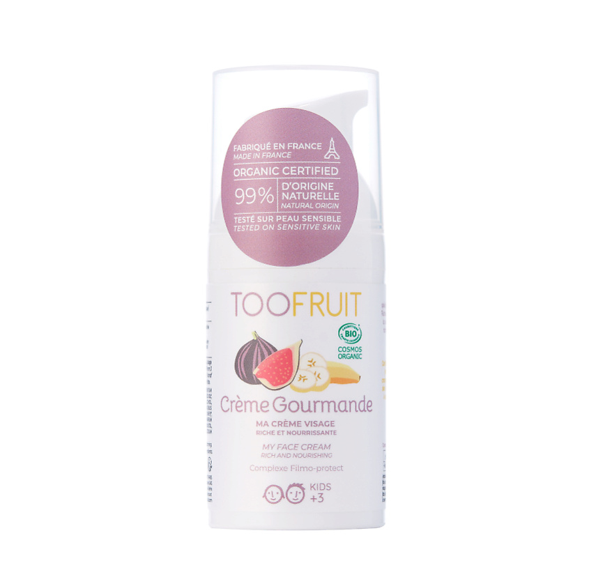 TOOFRUIT Крем для лица детский питательный "Банан-Инжир" – фото 1