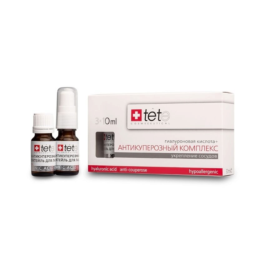 TETE COSMECEUTICAL Лосьон косметический Hyaluronic acid + Anticouperose complex – фото 2