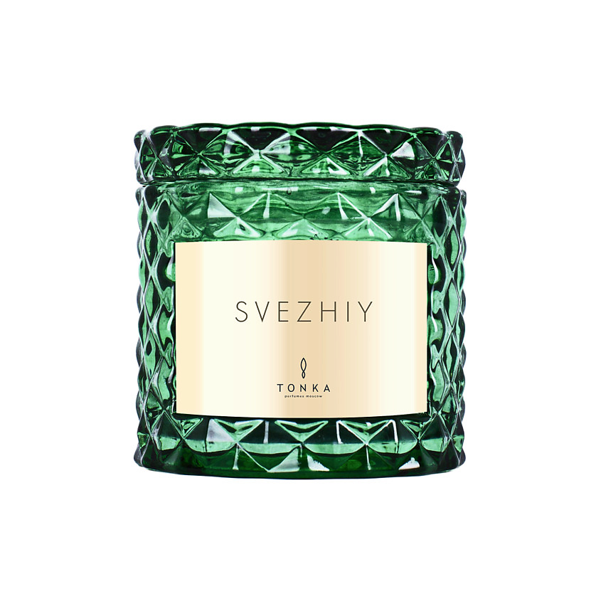 TONKA PERFUMES MOSCOW Ароматическая свеча «SVEZHIY» – фото 2