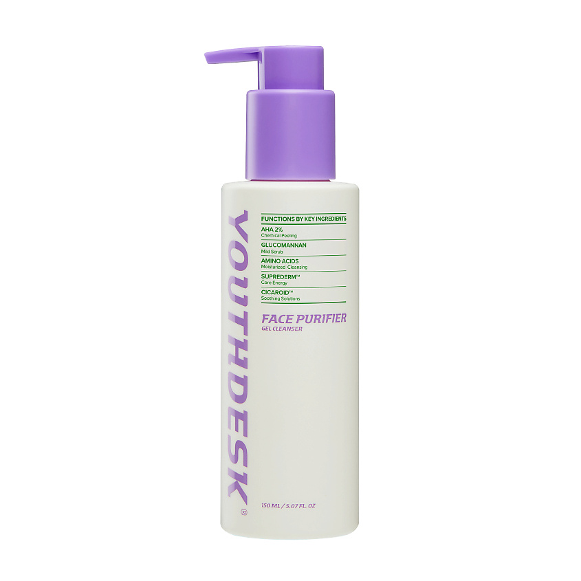 YOUTHDESK Гель для лица очищающий с низким pH Face Purifier Gel Cleanser – фото 1