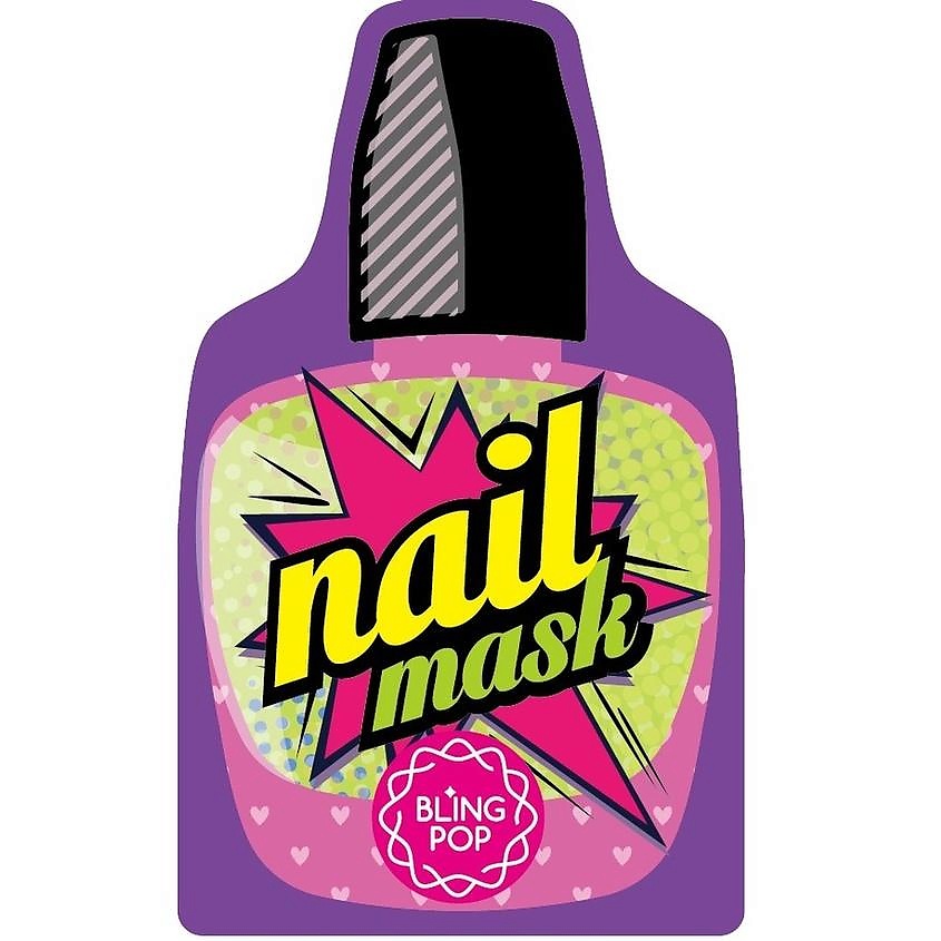 BLING POP Маска для ногтей с маслом ши Nail Pack – фото 1