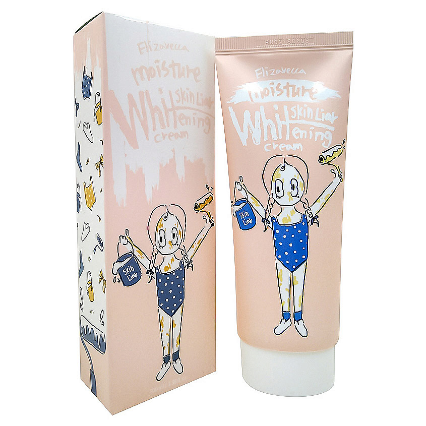 ELIZAVECCA Крем для лица увлажняющий Moisture Whitening Cream – фото 2