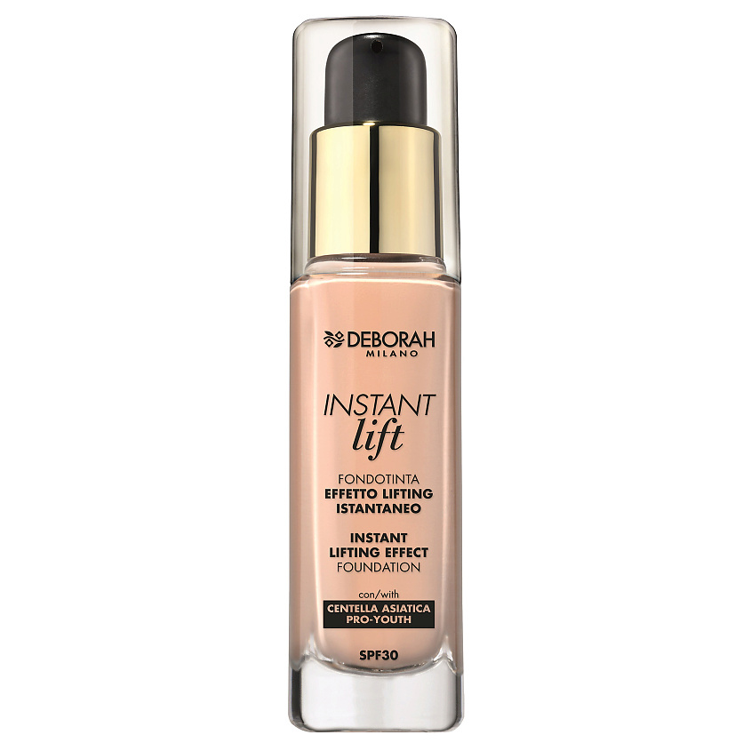 DEBORAH MILANO Тональная основа-лифтинг INSTANT LIFTING EFFECT FOUNDATION – фото 1
