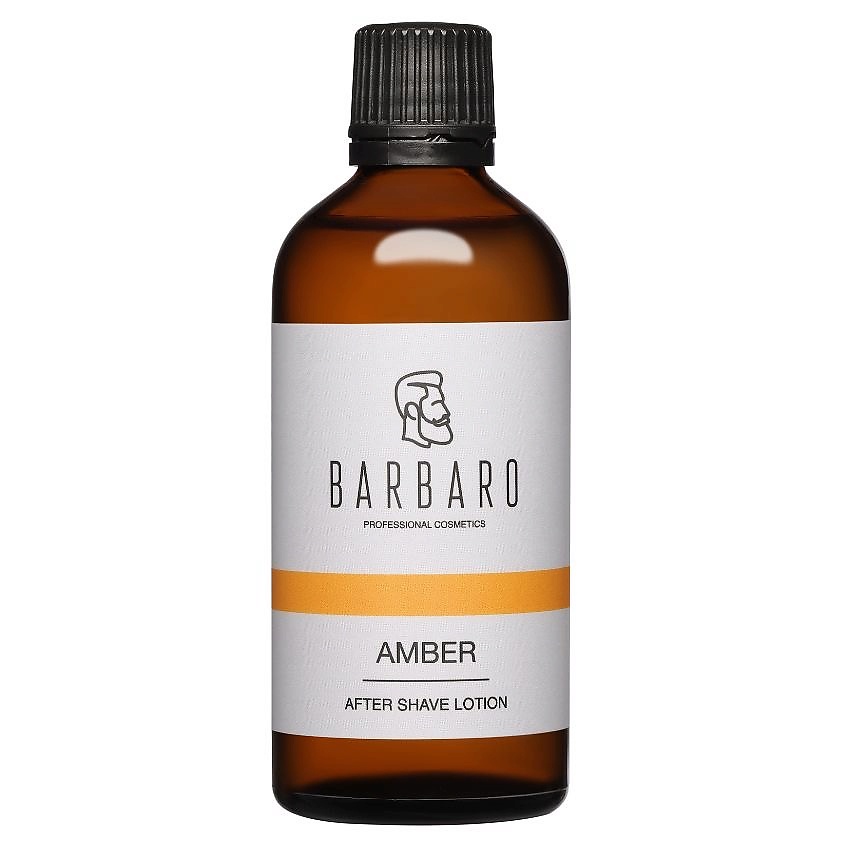 BARBARO Лосьон одеколон после бритья, спиртовой AMBER – фото 2
