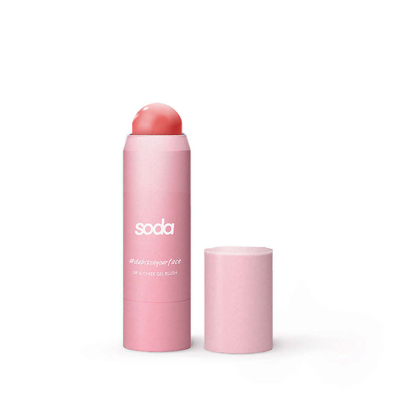 SODA Румяна в стике LIP & CHEEK GEL BLUSH #dabitonyourface – фото 2