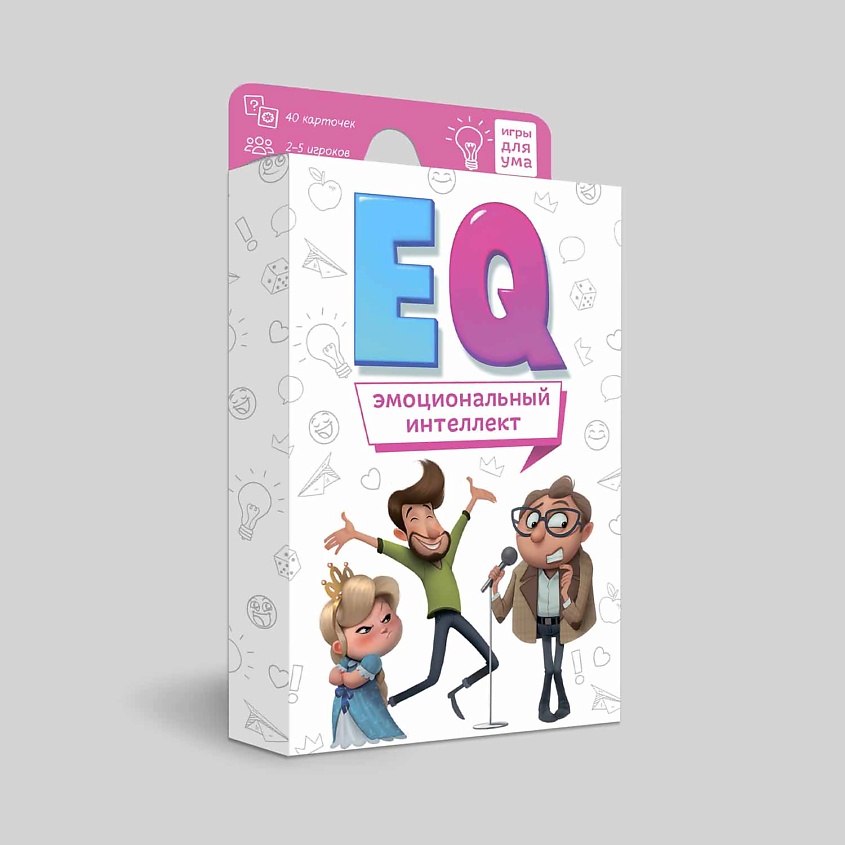 ГЕОДОМ Игра карточная "ЕQ Эмоциональный интеллект" 40 карточек – фото 1