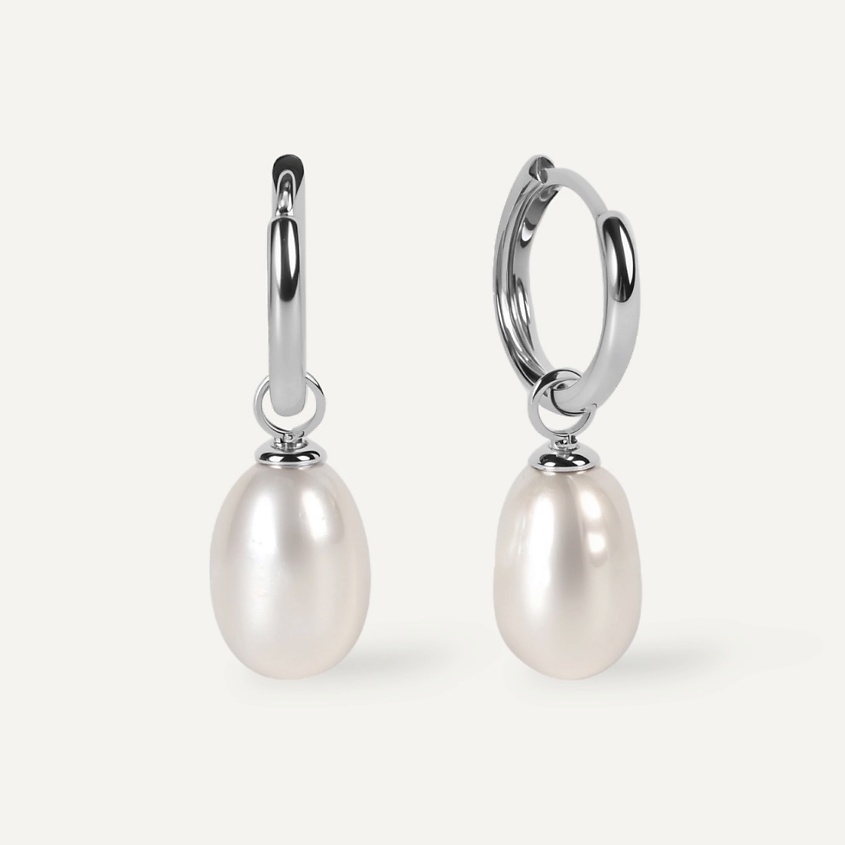 VIAMORE Серьги Rings Pearl – фото 1
