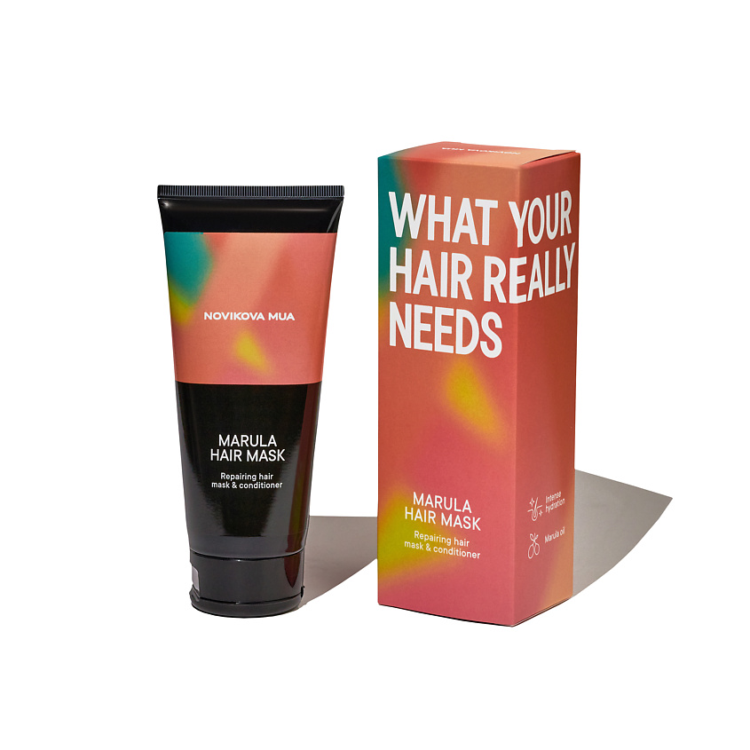 NOVIKOVA MUA Marula Hair Mask | Бальзам-маска для сухих и поврежденных волос – фото 1