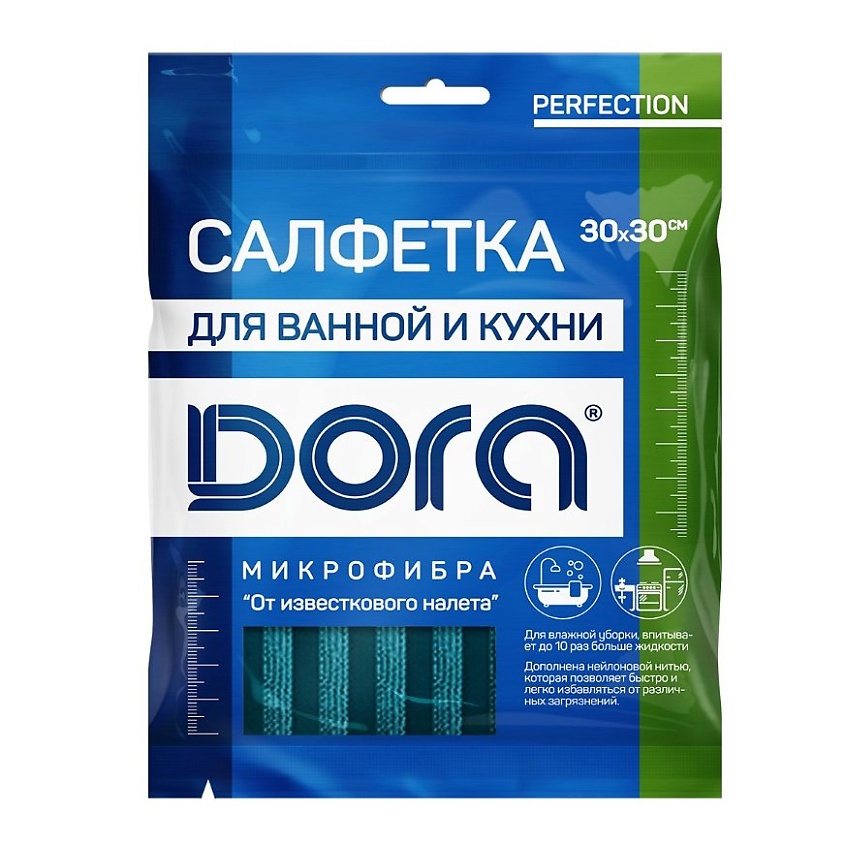 DORA Салфетка из микрофибры От стойких загрязнений – фото 1