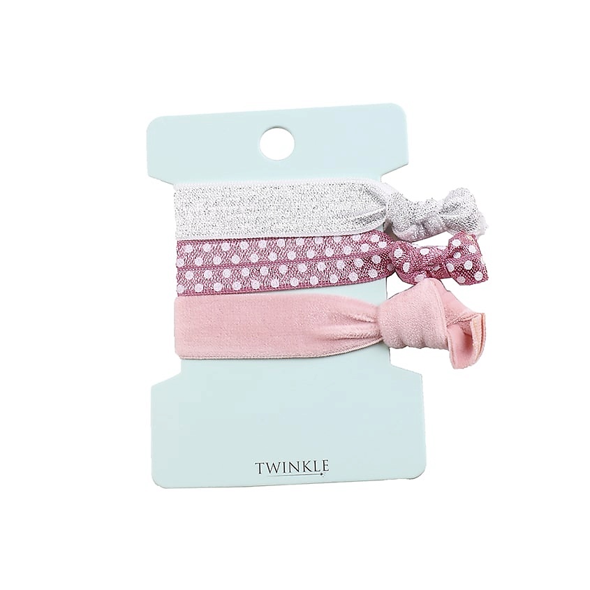 TWINKLE Набор резинок для волос Pink – фото 2