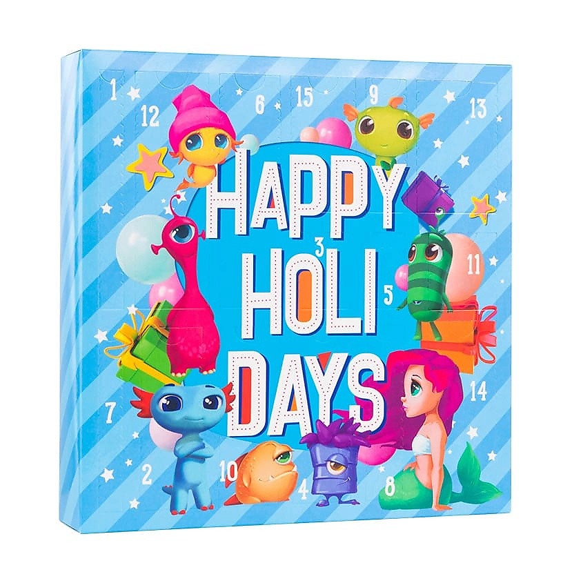 MORIKI DORIKI Набор Адвент-календарь HAPPY HOLIDAYS – фото 1