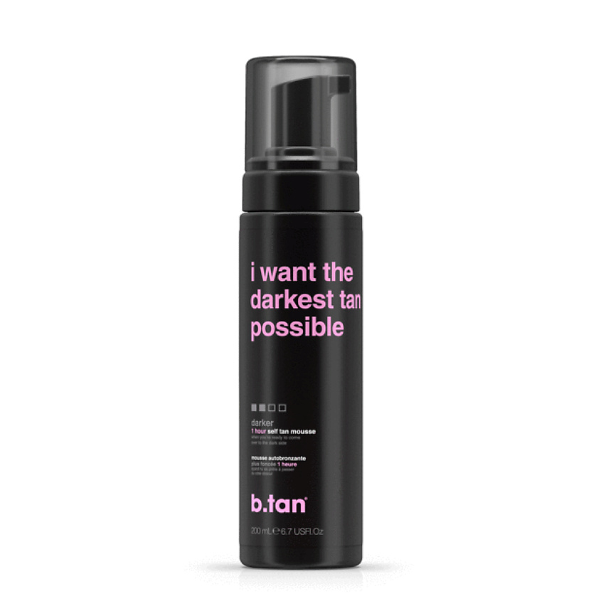 B.TAN Мусс-автозагар  i want the darkest tan possible self tan mousse – фото 2