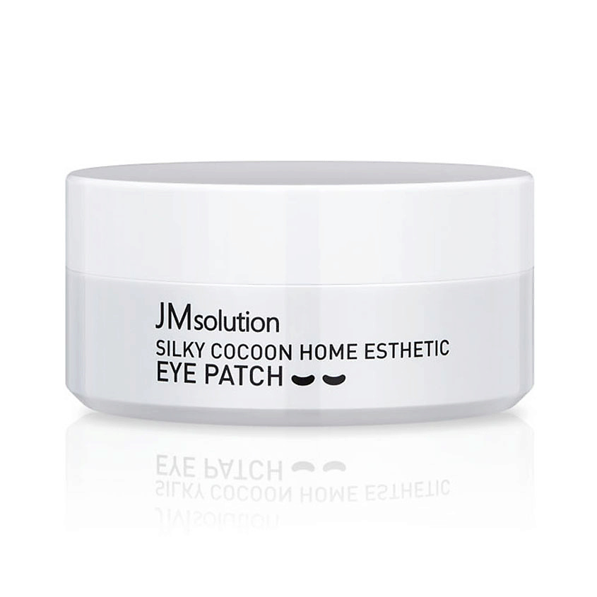 JM SOLUTION Патчи для области вокруг глаз питательные с шелком кокона Silky Cocoon Home Esthetic Eye Patch – фото 2