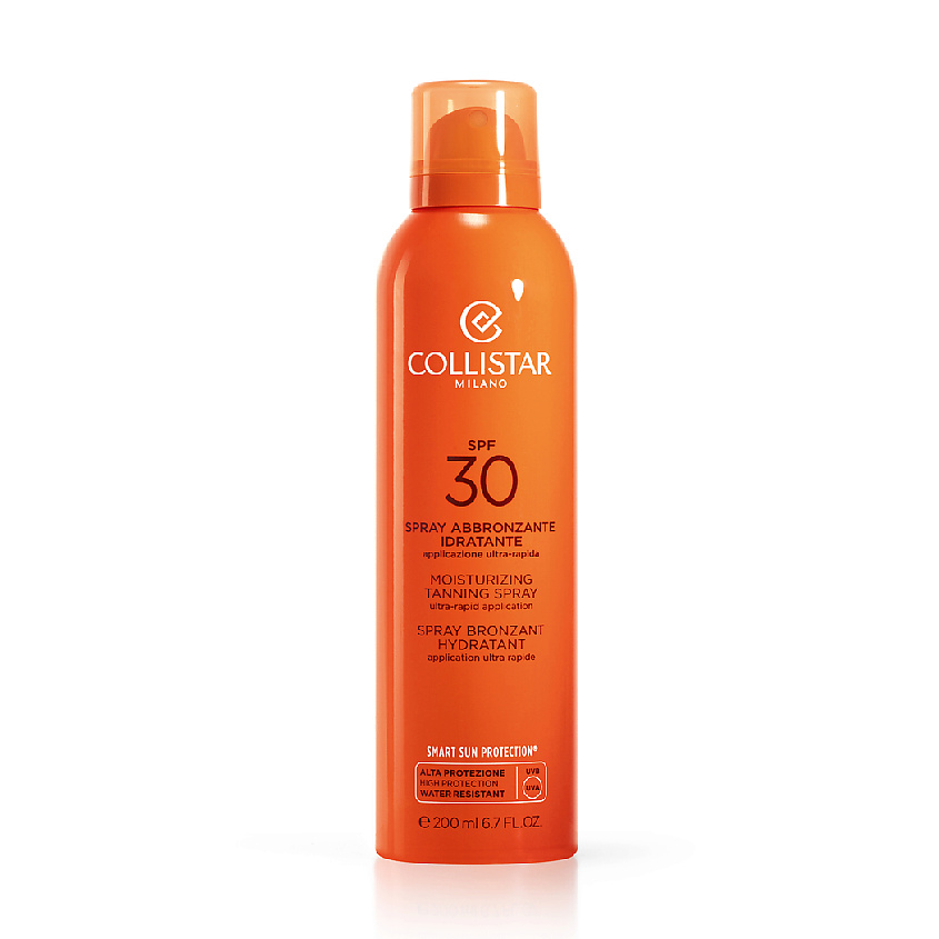 COLLISTAR Увлажняющий спрей для загара SPF 30 Moisturizing Tanning Spray – фото 2