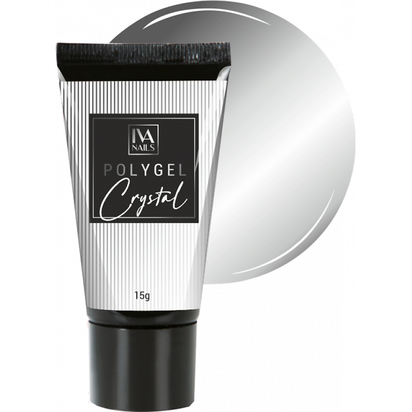 IVA NAILS Полигель для моделирования и укрепления ногтей Polygel Crystal – фото 2