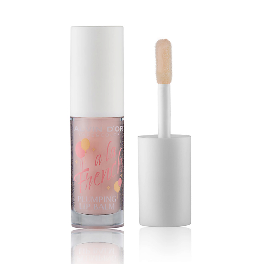 ALVIN D’OR Плампер для губ мини PLUMPING LIP BALM A LA FRENCH, 01 Sakura Petals – фото 1