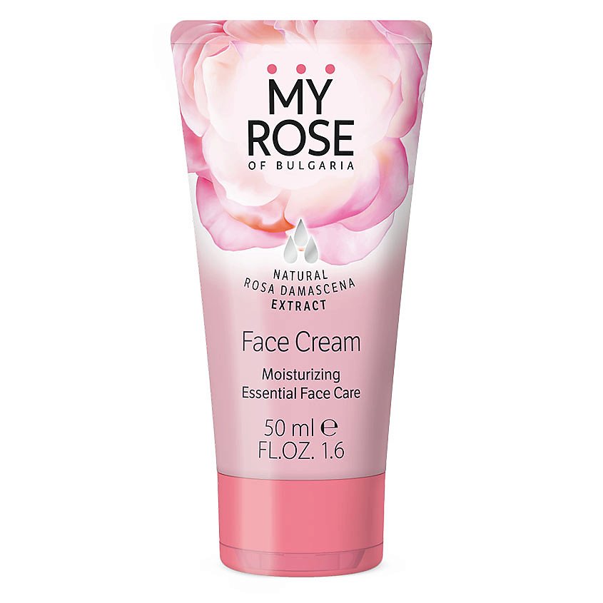 MY ROSE OF BULGARIA Крем для лица увлажняющий Face Cream Moisturising – фото 2