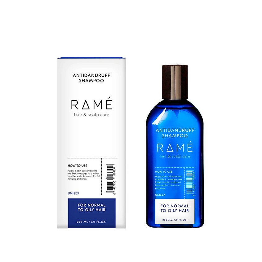 RAMÉ Шампунь от перхоти, для нормальных и жирных волос RAMÉ ANTIDANDRUFF SHAMPOO – фото 2