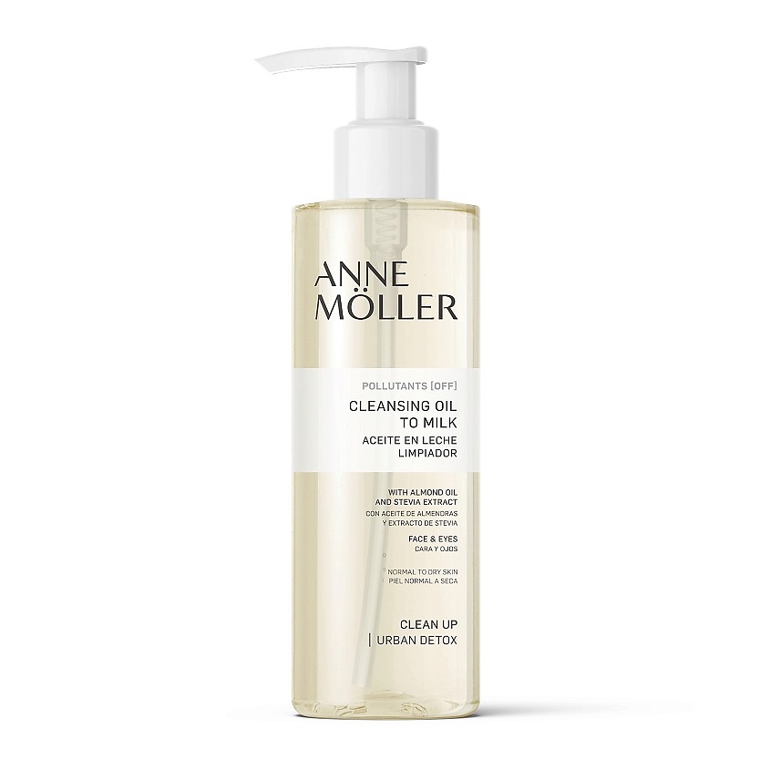 ANNE MOLLER Масло для умывания Clean Up Cleansing Oil To Milk – фото 2