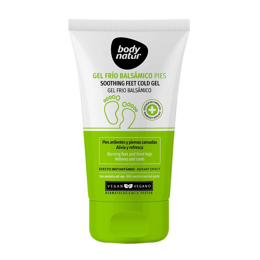 BODY NATUR Успокаивающий охлаждающий крем против усталости Soothing Cold Gel – фото 1