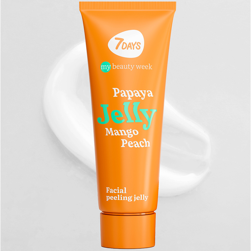 7DAYS Пилинг скатка для лица, очищающая JELLY – фото 1