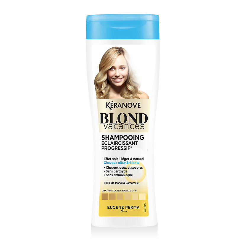 KERANOVE Шампунь тонирующий Blond Vacances – фото 2