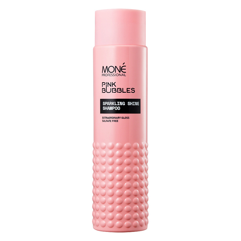 MONE PROFESSIONAL Шампунь для сияния волос Pink Bubbles – фото 1