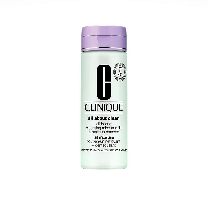 CLINIQUE Молочко для снятия стойкого макияжа для кожи, склонной к сухости All-in-One Cleansing Micellar Milk + MUR ST 1 & 2 – фото 2